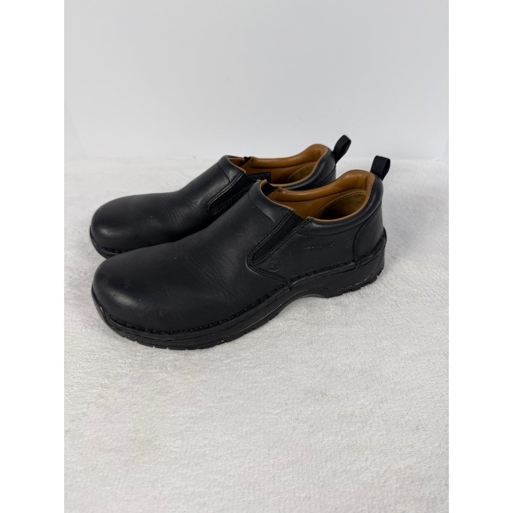 Red Wing 6700 Slip On Work Shoes Steel Toe ASTM F2413 Men's 8.5D Black - Picture 3 of 9